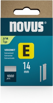 Cuie standard Novus E tip J, 14 mm, 1000 buc/cutie